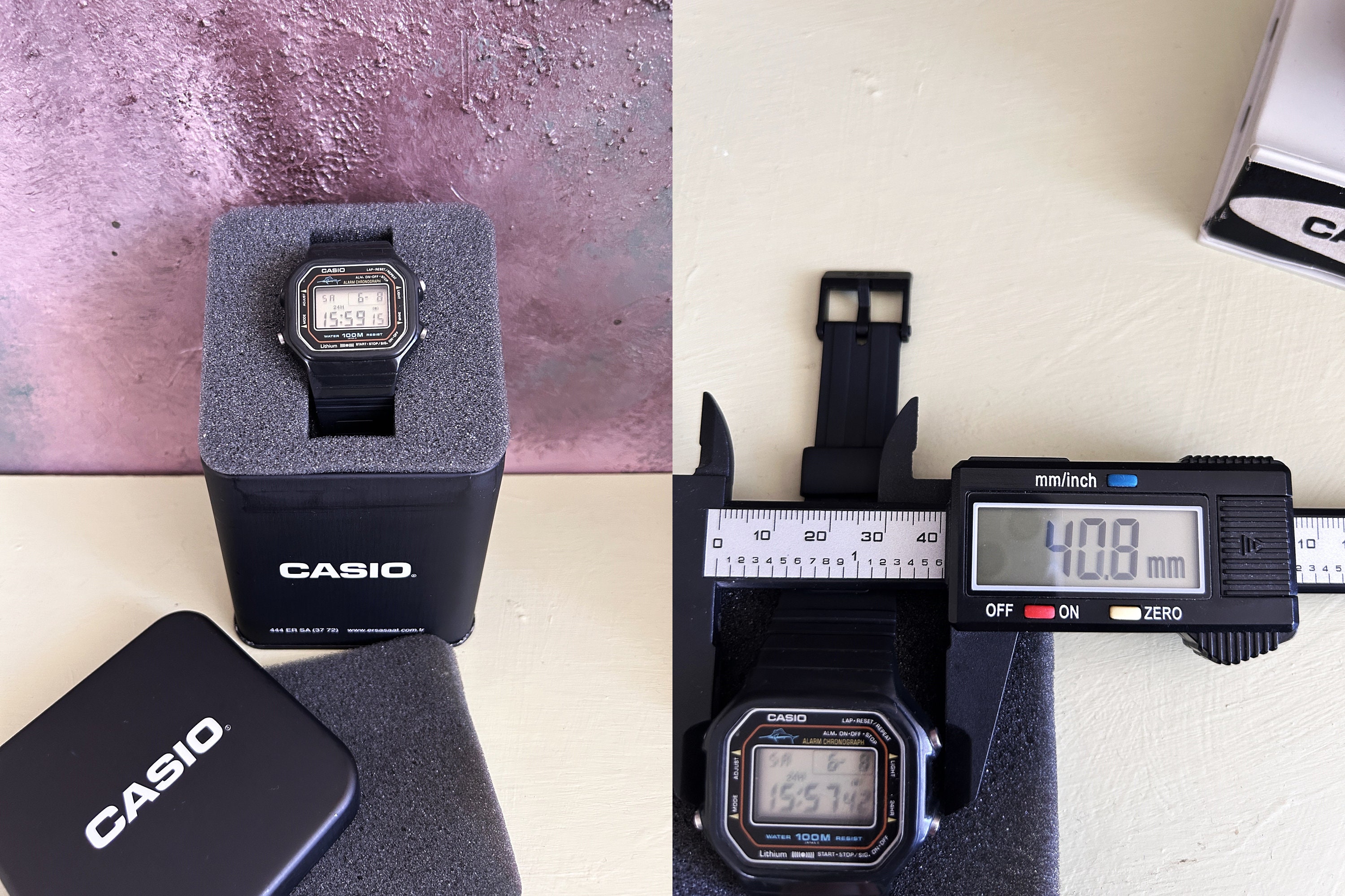 Vintage ULTRA Rare Casio W-300 Marlin 1980s Module 106 Japan