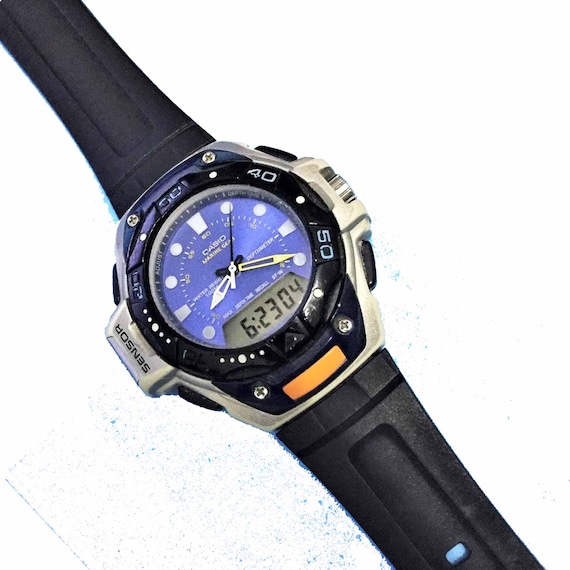 RARE Casio Marine Gear MRS-301/ Ana Digi /very Good Condition