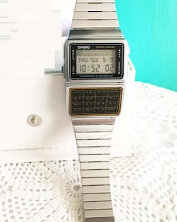 Vintage Casio DBC-610 Calculator Watch Module 676 /great Condition