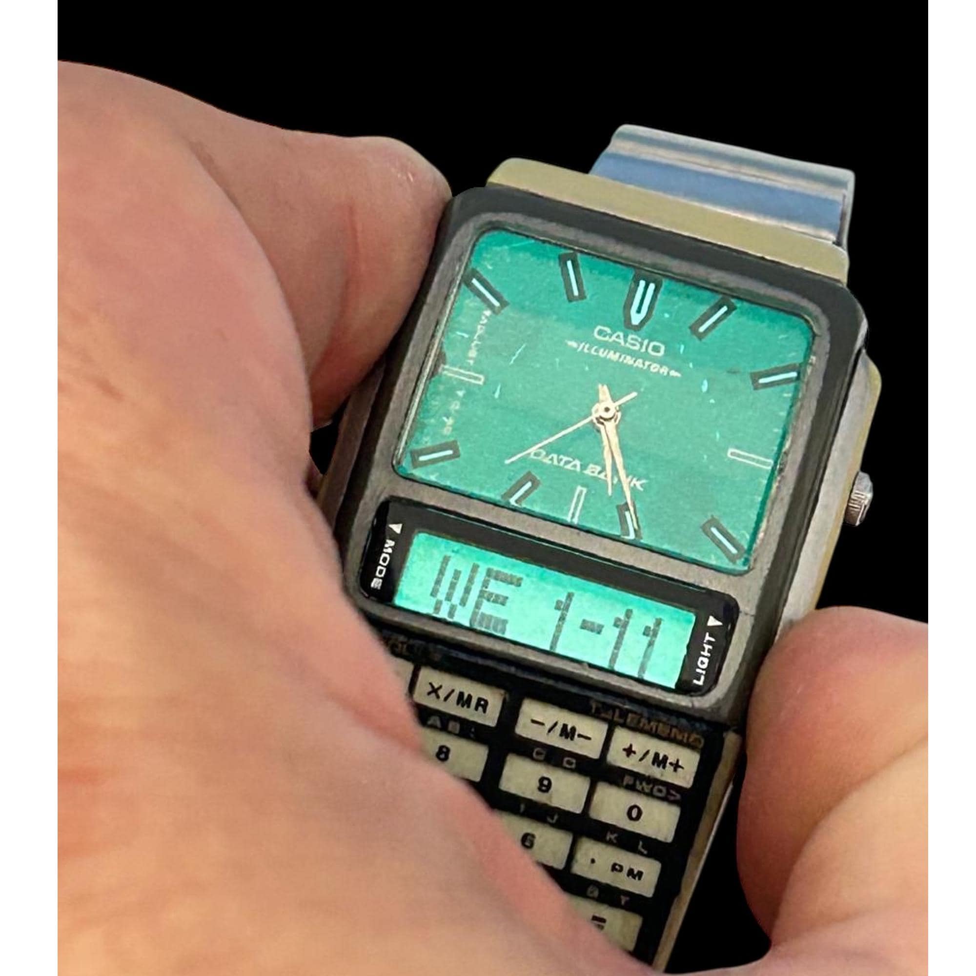 超レアなヴィンテージ カシオ ABC-31 データバンク デジタル＆アナログ