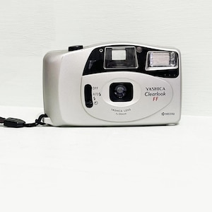 Silver RARE Color Vintage Yashica Clearlook FF/ Great condition/ Fully Working/ Vintage Film Camera/ AF 35mm Compact Autofocus Point & Shoot