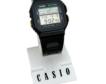 RARE Casio 50QS-17 3 BUTTON Led Digital Watch Fully Working Japan