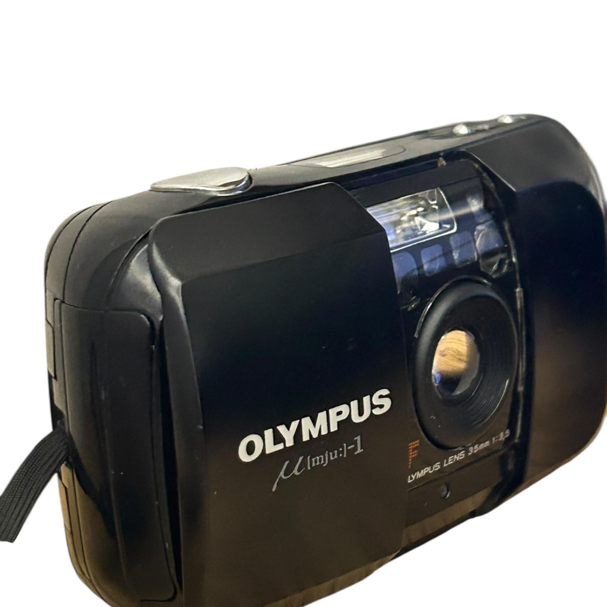 Vintage Olympus Mju I / Stylus 35mm Film Camera - Tested & Working