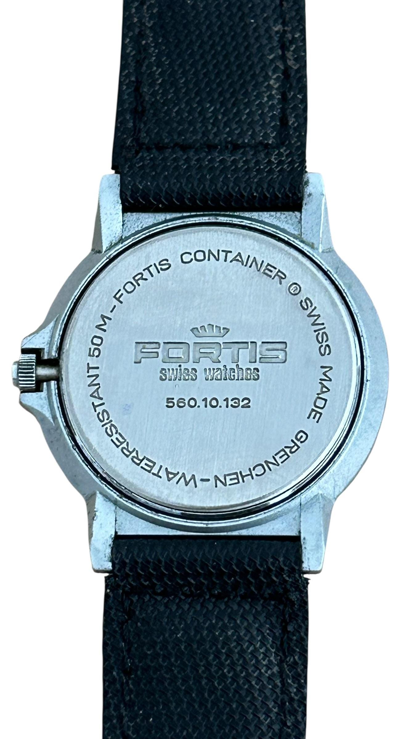 Ultra Rare Fortis Swiss Made 1980s 25 Jahre Watch, Collectible