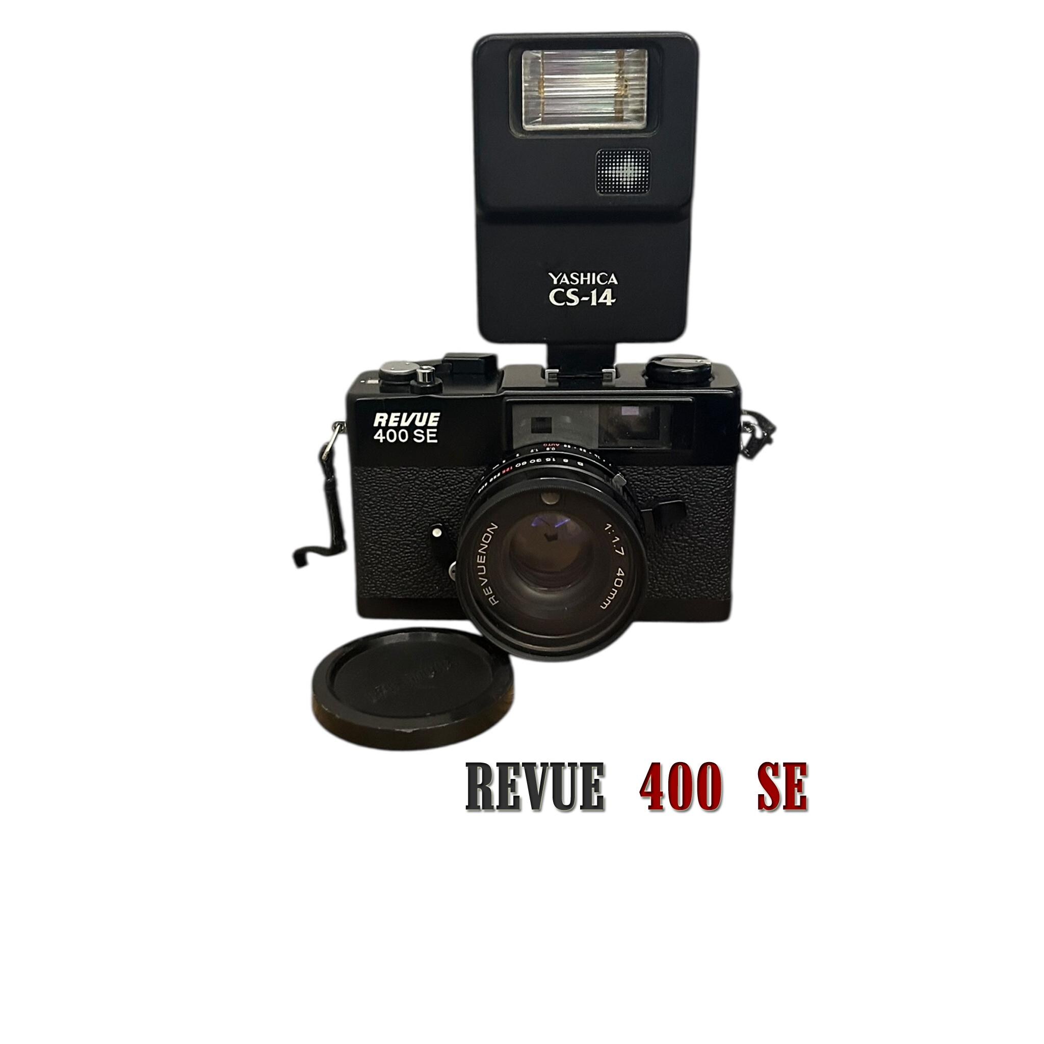 Vintage Revue 400 SE 35mm Film Camera With Yashica CS-14 Flash - Etsy
