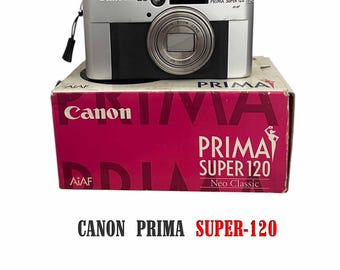 ビンテージ Canon Prima Zoom 80u コンパクト35mmフィルムカメラ