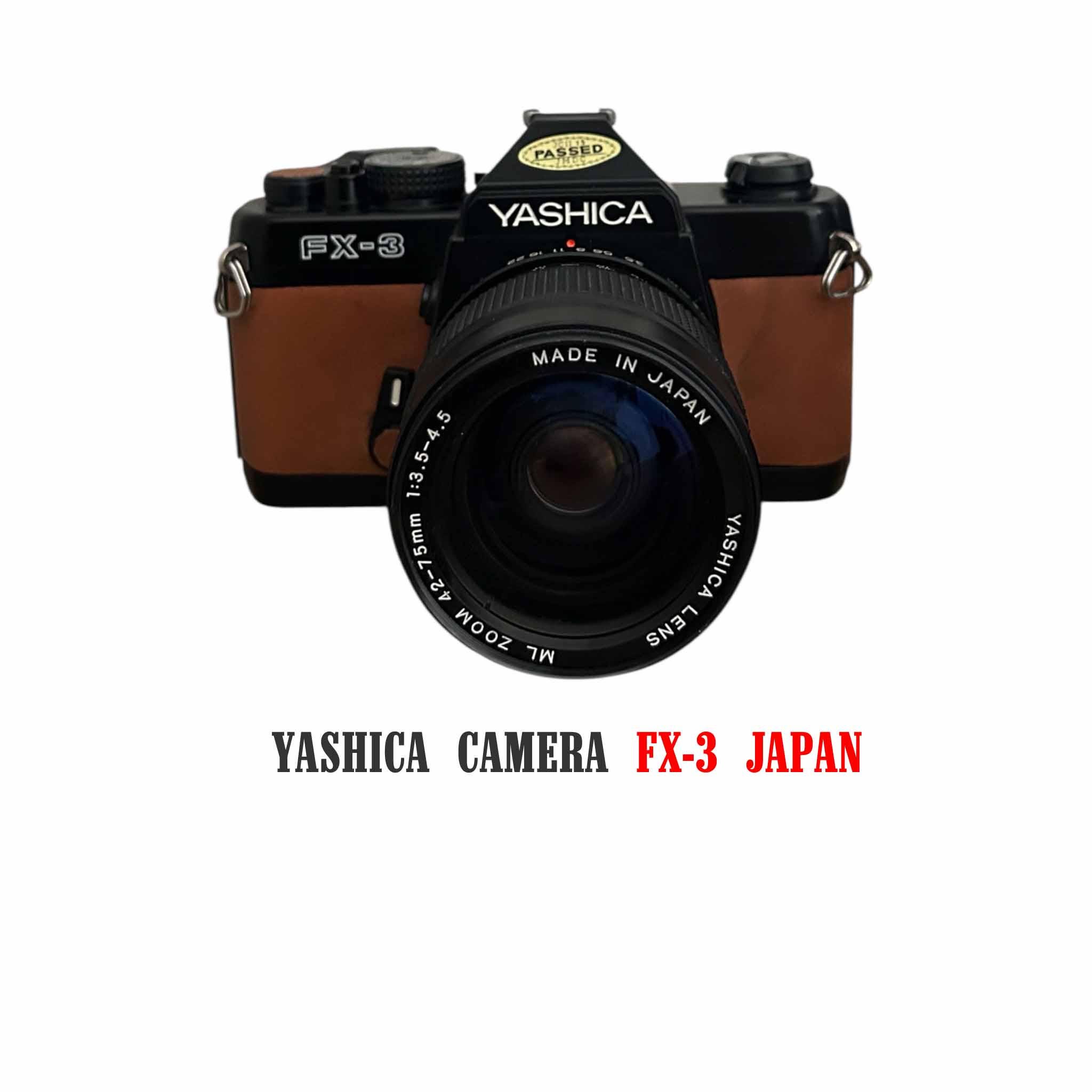 Vintage Yashica FX-3 35mm SLR Camera, Cosina Built, Retro