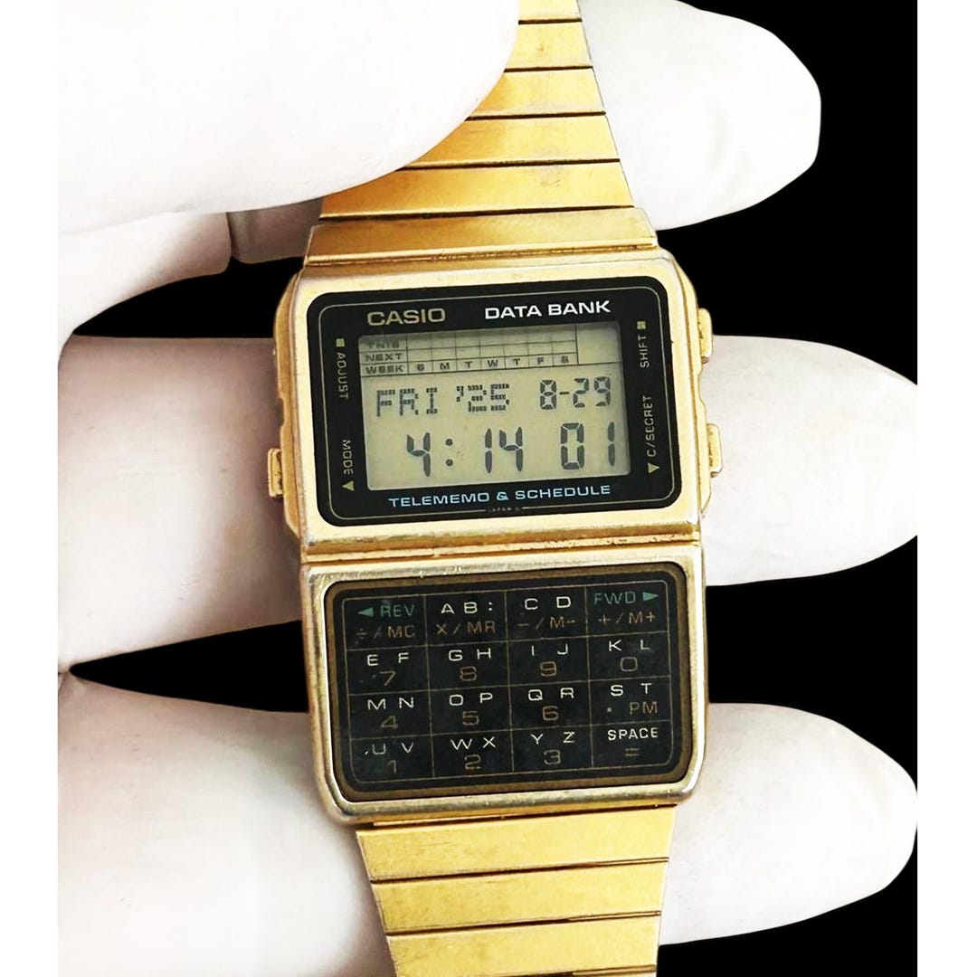 CASIO DBC-630 calculator データバンク腕時計 CASIO DBC-630 calculator データバンク腕時計 【公式通販】