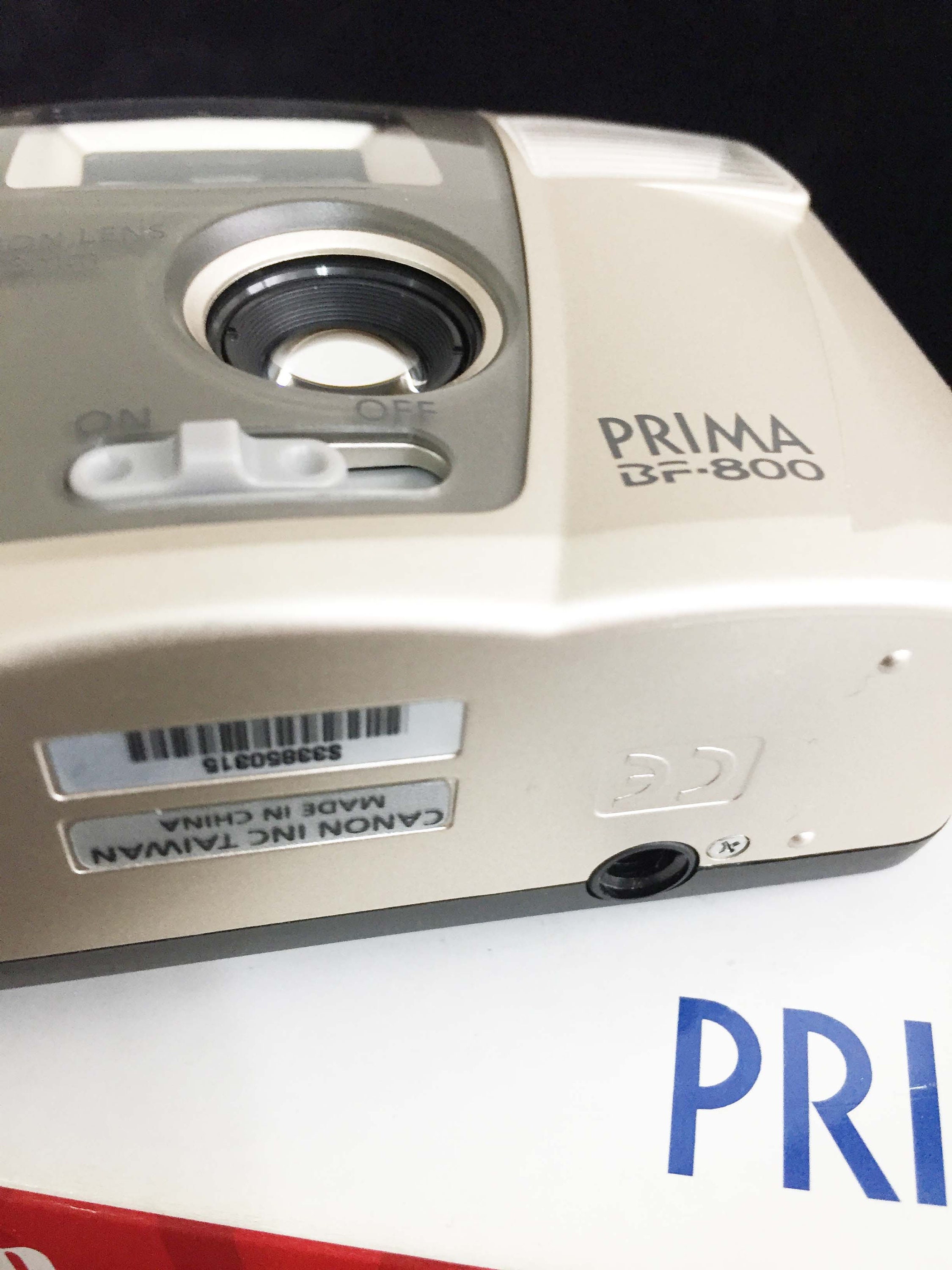 【希少 完動品】Canon PRIMA BF-800フィルムカメラ 動作確認済み 希少 完動品】Canon PRIMA BF-800フィルムカメラ 動作確認済み