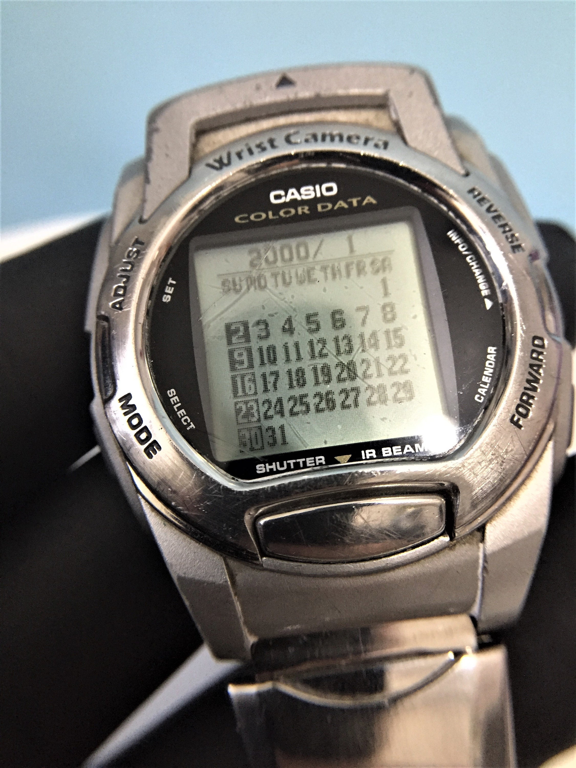 Rare Casio WQV-3 Wrist Camera Watch Module 2411/ Orginal