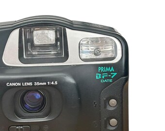 Vintage Canon Prima BF-7 Date 35mm Point & , Film Camera - Etsy