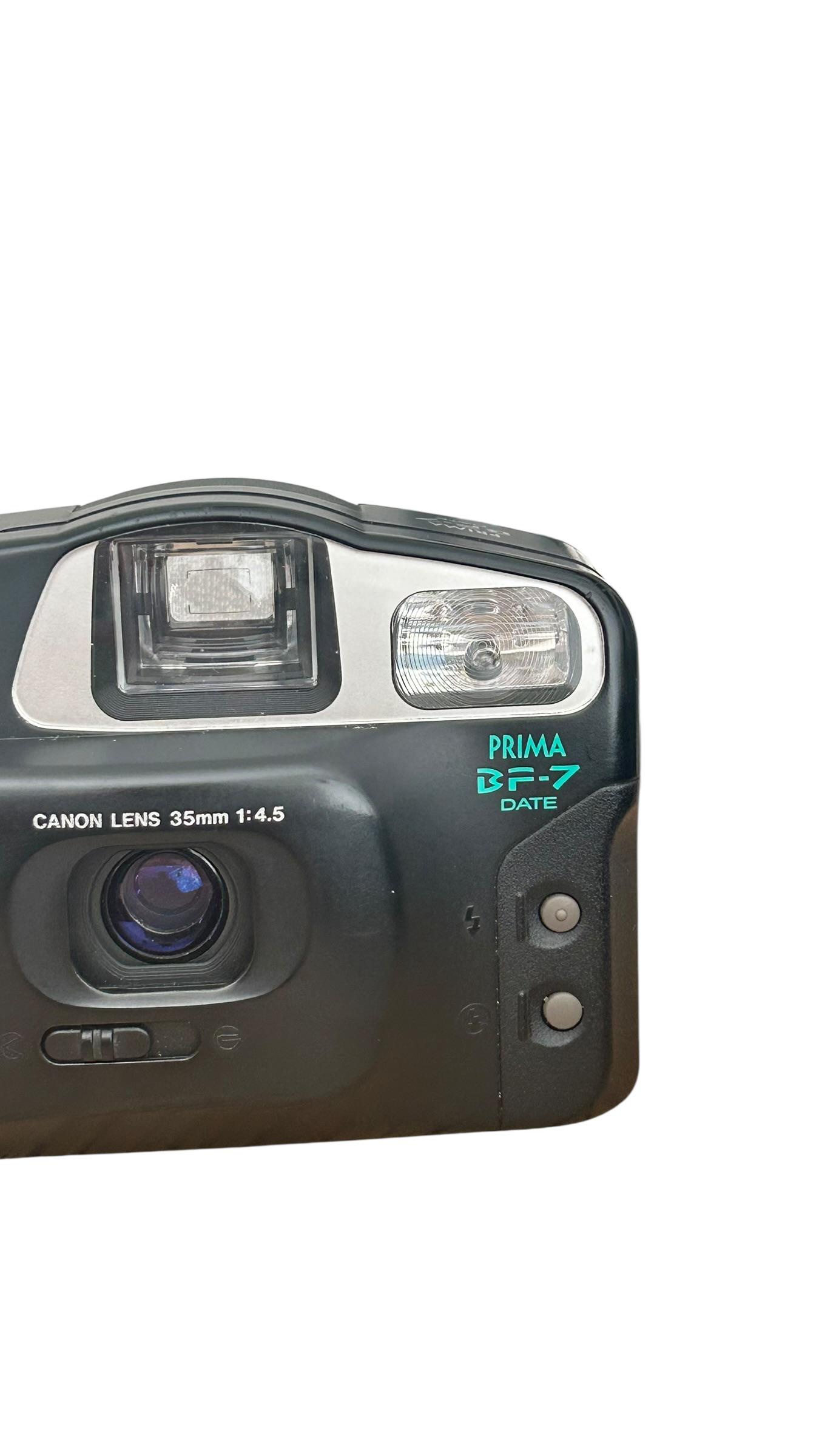 Vintage Canon Prima BF-7 Date 35mm Point & Shoot Film Camera - Etsy