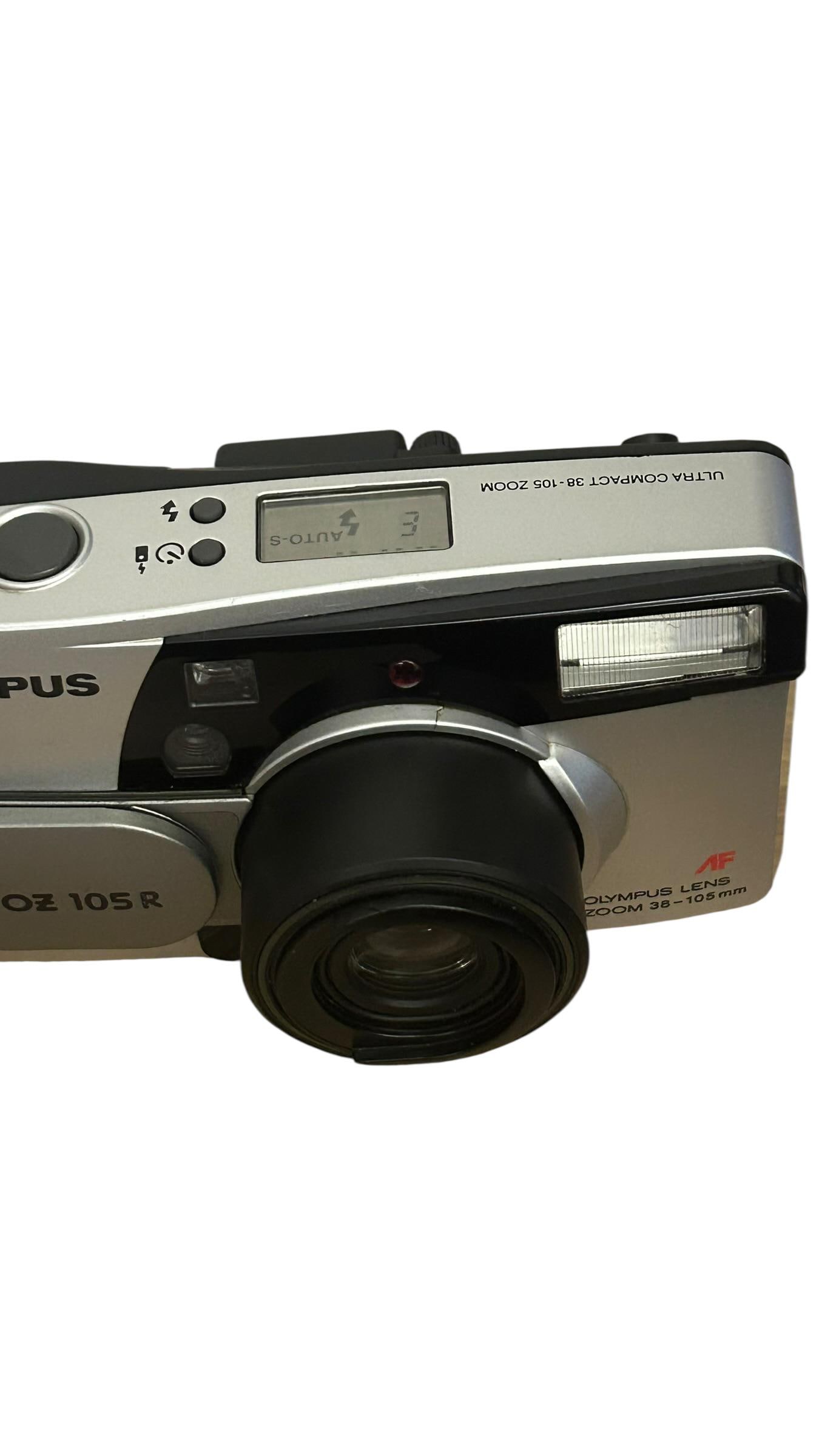 Vintage Olympus OZ 105R 35mm Point and Shoot Film Camera - Zoom 38