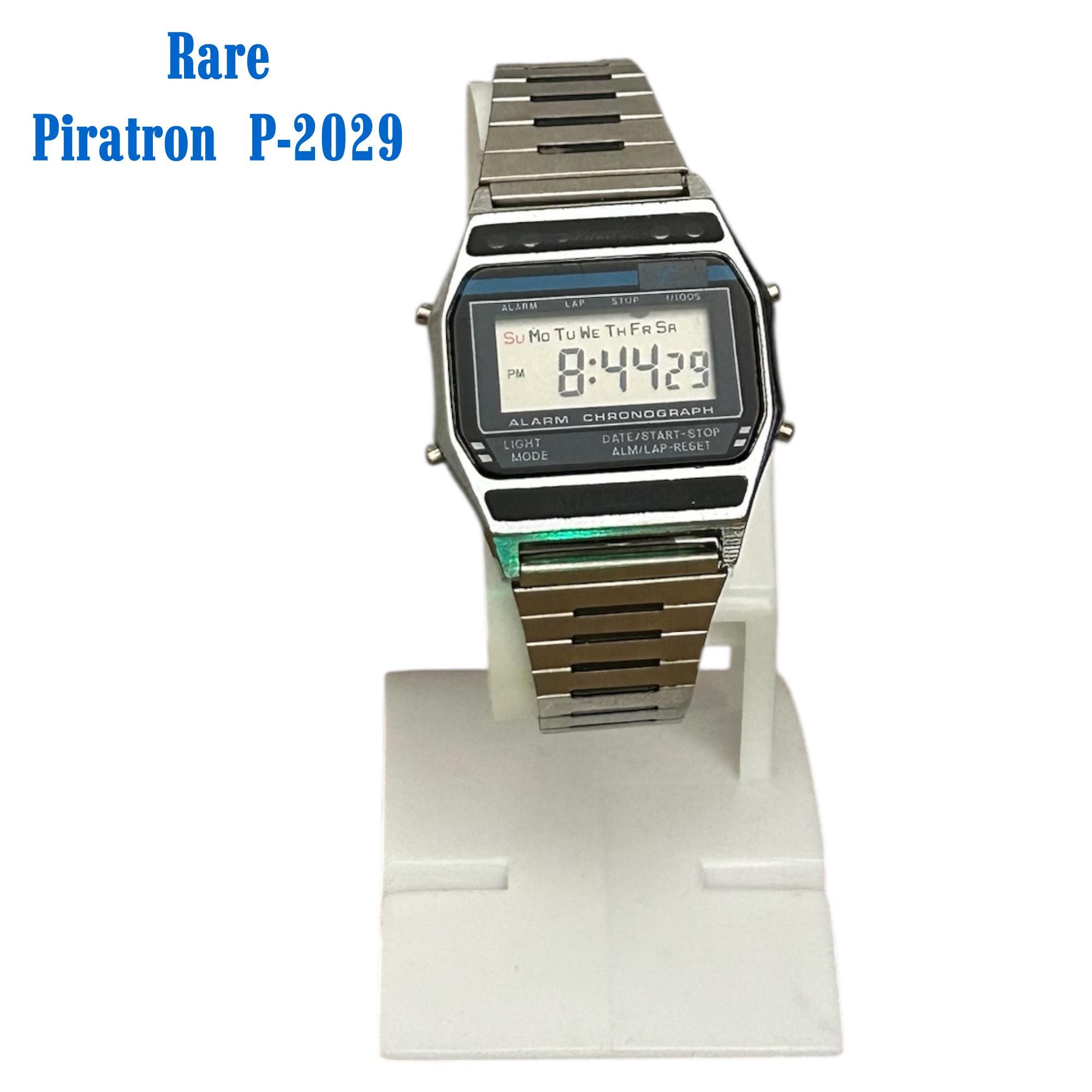 RARE Piratron P-2029 Lcd Quarz : Vintage Watch Rare/ Very Good 