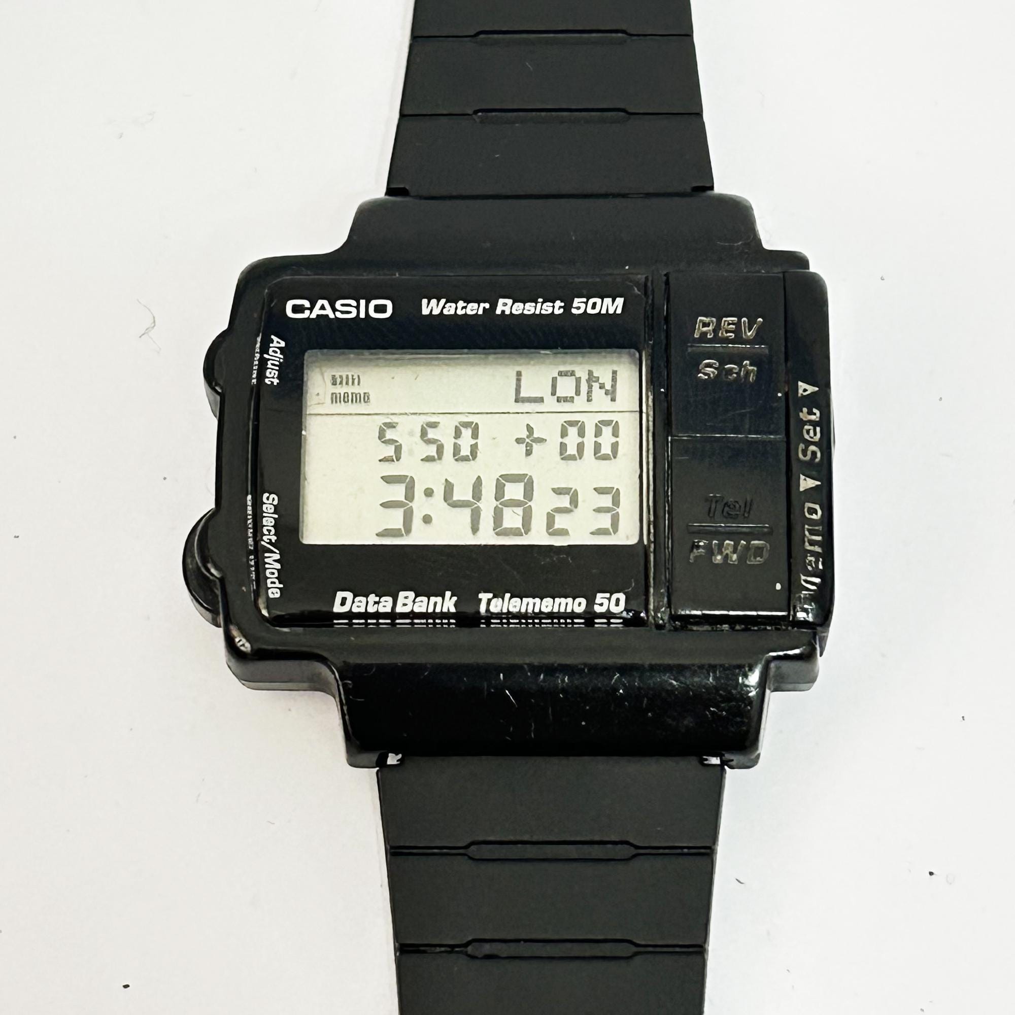 激レア データバンク DB-57W 中古 ジャンク レトロカシオ レトロ 