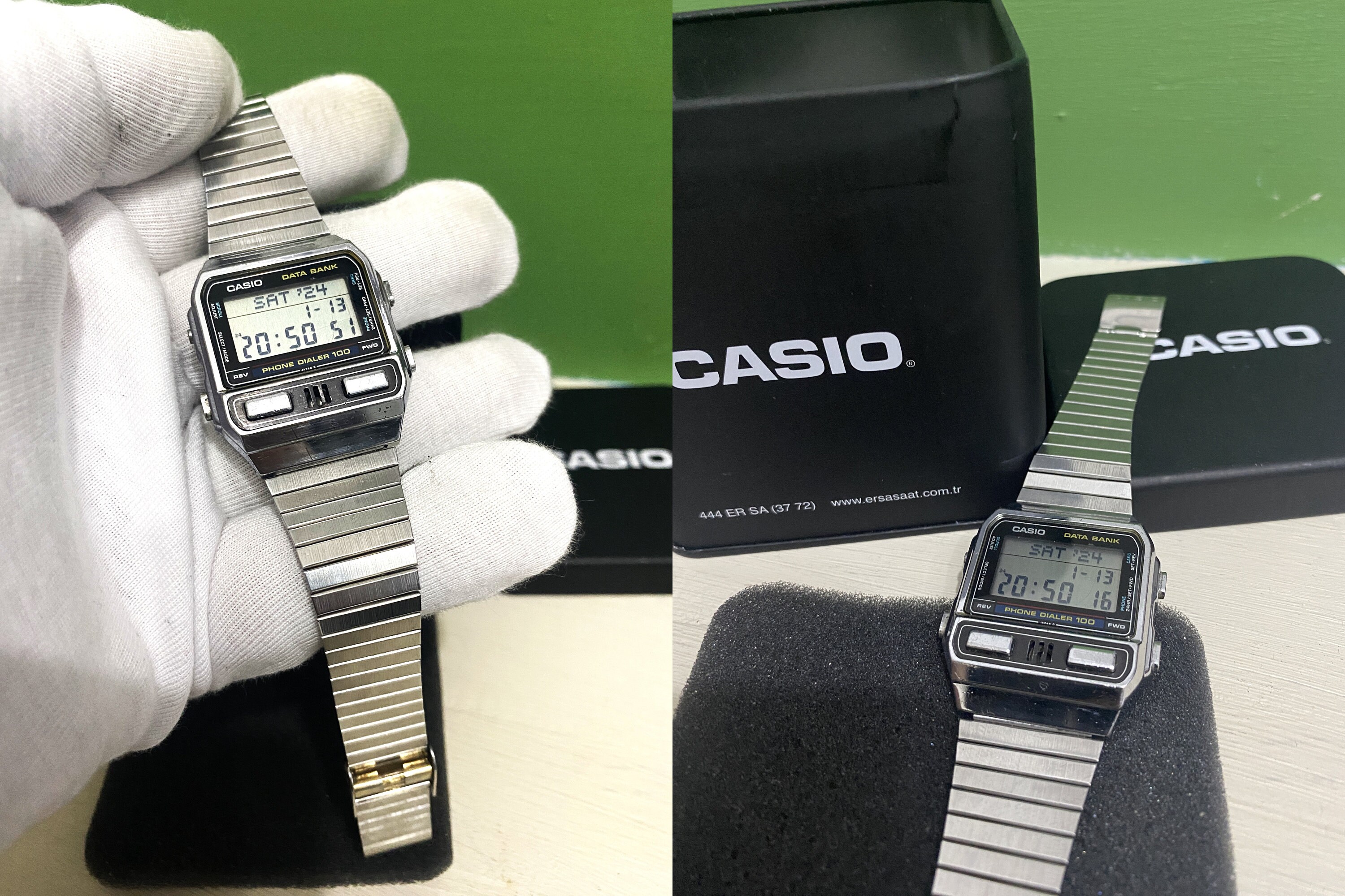 Data Bank Casio DBA-910 VERY RARE/ Phone Dialer Japan Men Data Bank Casio DBA-910 VERY RARE/ Phone Dialer Japan Men