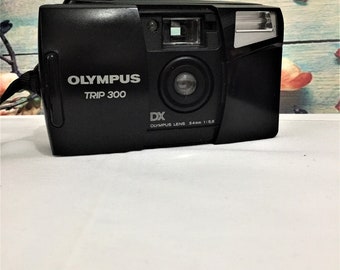Olympus Trip 300 35mm Point and Shoot Film Camera - Tested