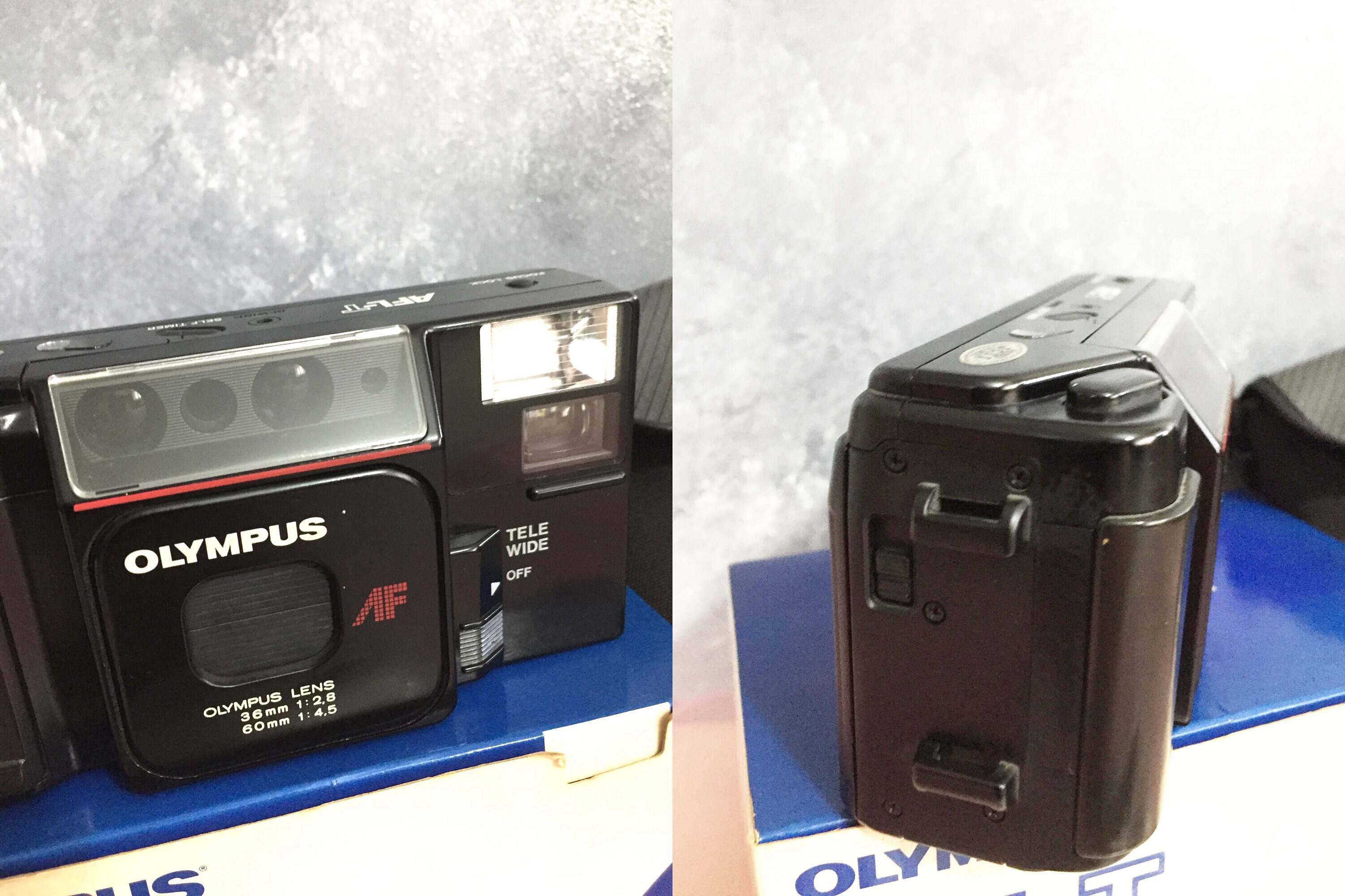 OLYMPUS AF コンパクトフィルムカメラ　A F L―T Olympus AFL-T – Retro Camera Shop