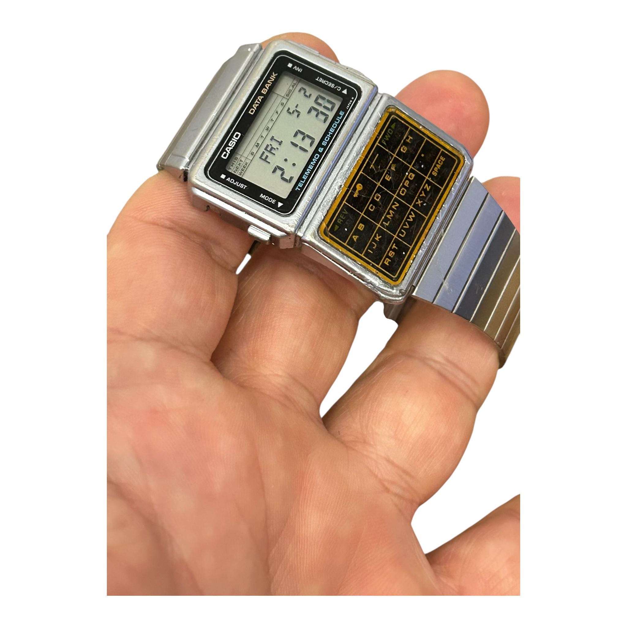 Vintage Casio DBC-600 Data Bank Calculator Watch - Etsy