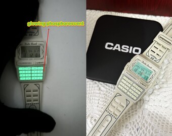 RARE Nos Casio Dbc-63 Databank Telememo 50 Memory Calculator Watch
