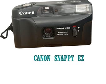 Vintage Canon Snappy EZ 35mm Film Camera - Point and Shoot