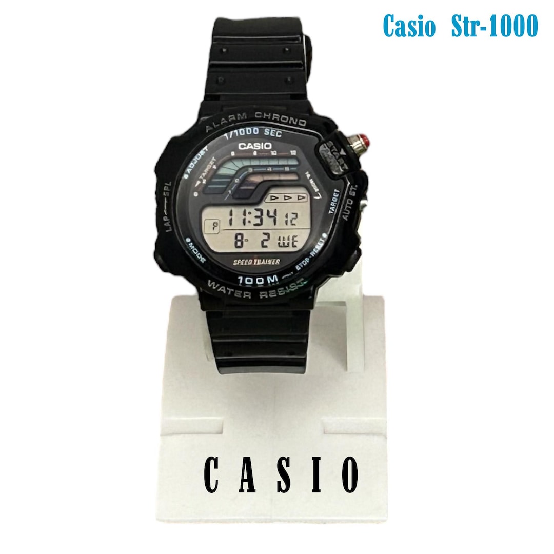 カシオ 腕時計 メンズ CBX-1000 黒 ヴィンテージ Y2K 90s ロゴ wts-rare-vintage-casio-cbx-