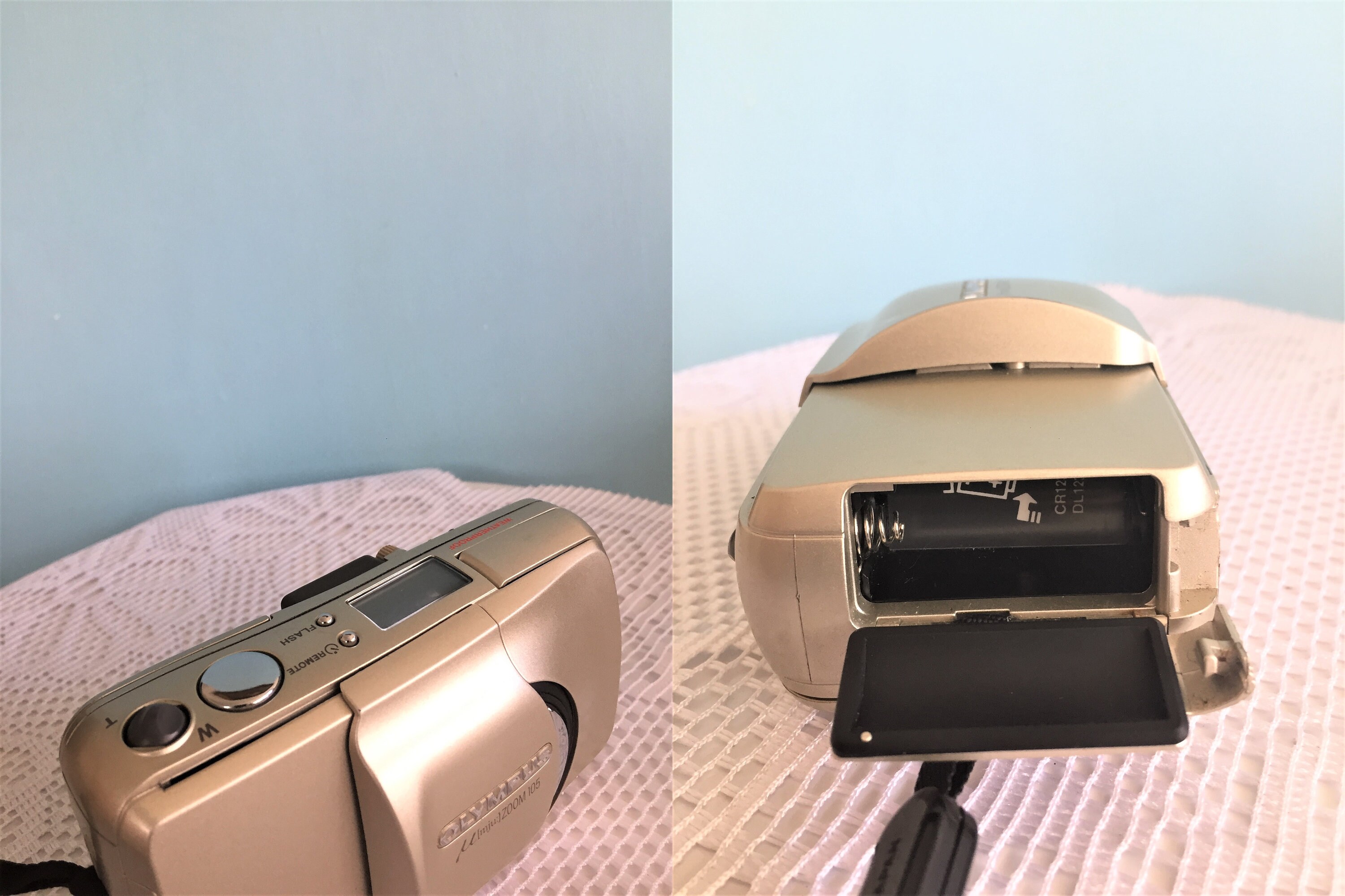 Olympus Zoom 105 µ[mju:] Mju /with Battery - Vintage Film