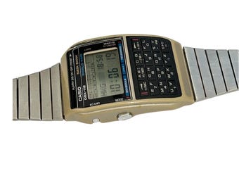 Vintage Casio Watch Data Bank DBX-112 Retro Watch /very Good