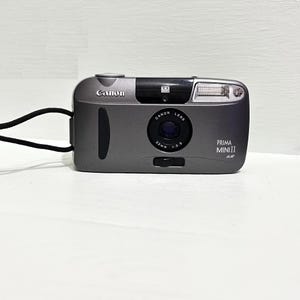 Vintage Canon Prima mini II Date/ Canon Lens 35mm Compact AF Camera/Point & Shoot Film Camera/Film tested and fully working/
