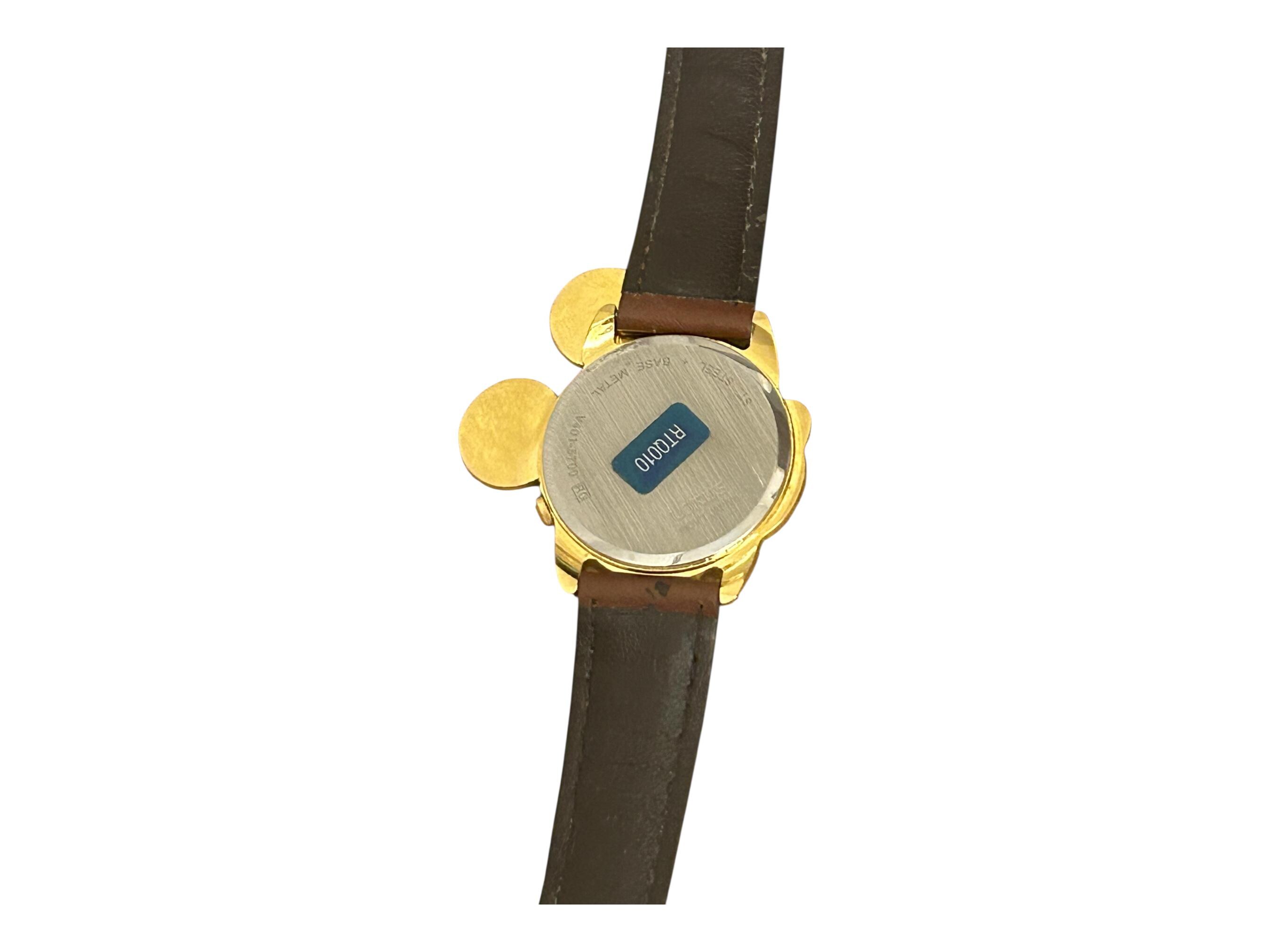 Lorus Mickey Mouse Watch: Gold Tone Character Watch  display picture 1