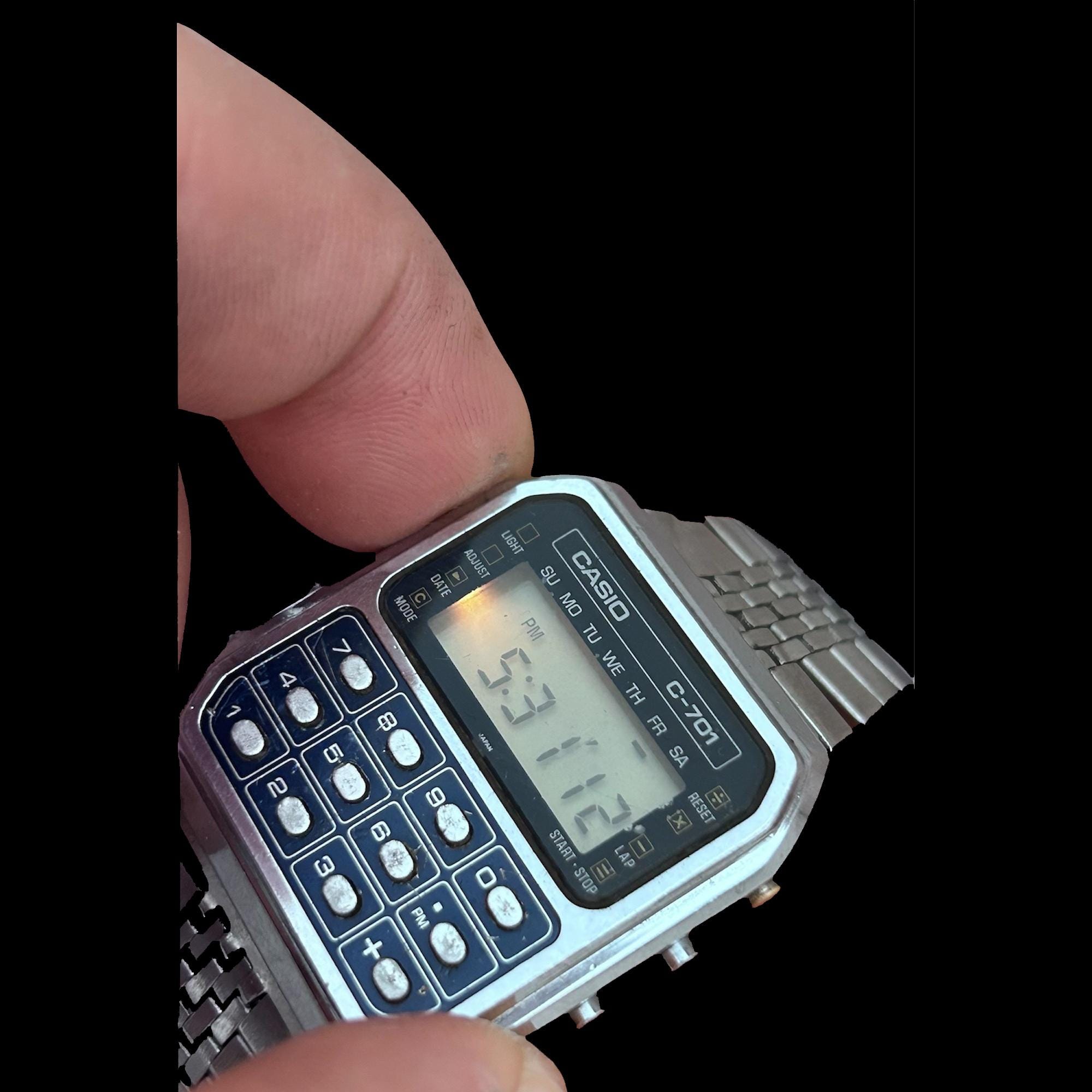 ヴィンテージ カシオ C-701/メンズ腕時計 デジタル クォーツ カシオ