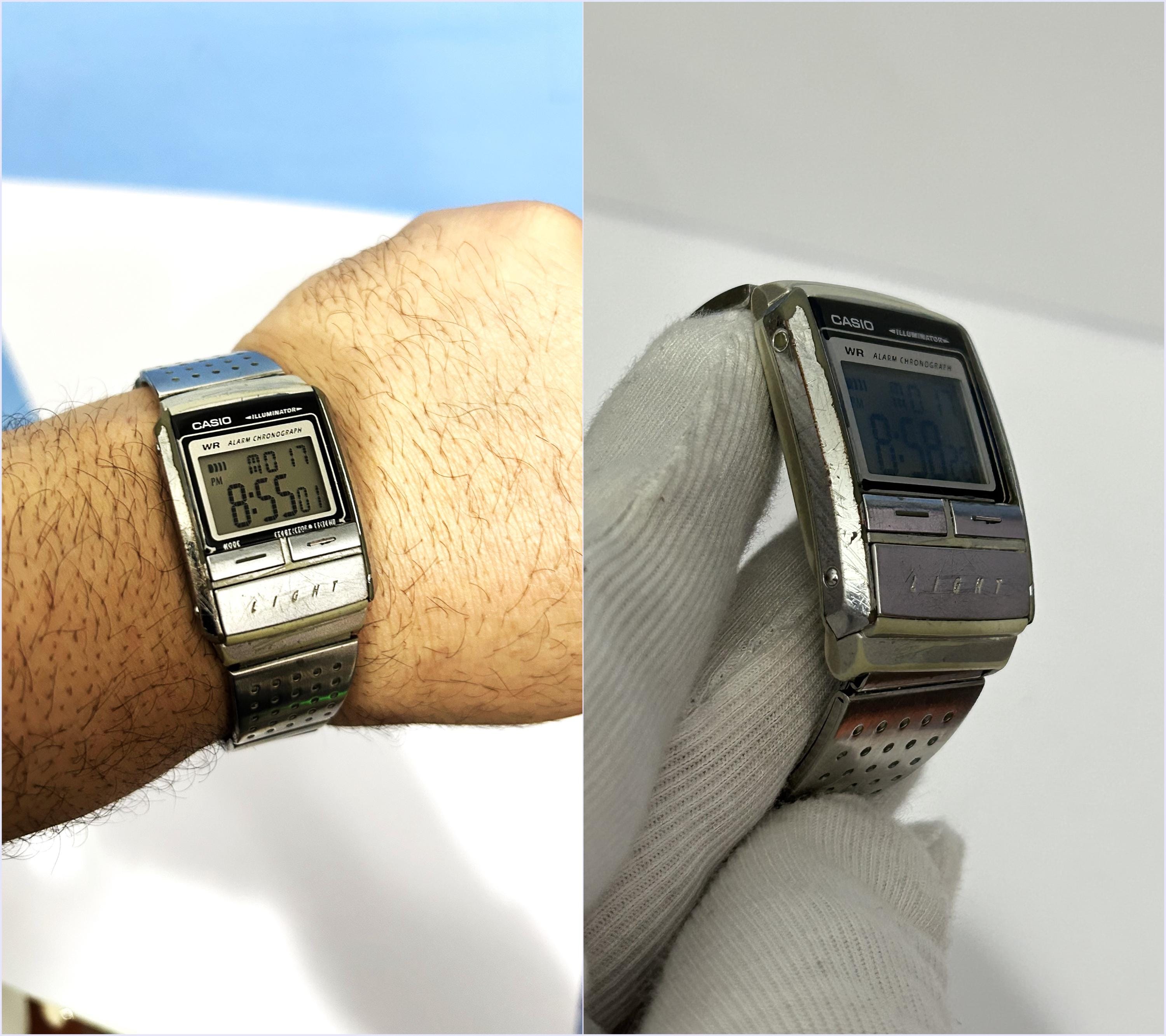 Casio A-200, Casio a 200, Japan, Divers Watch, Silver Color, G