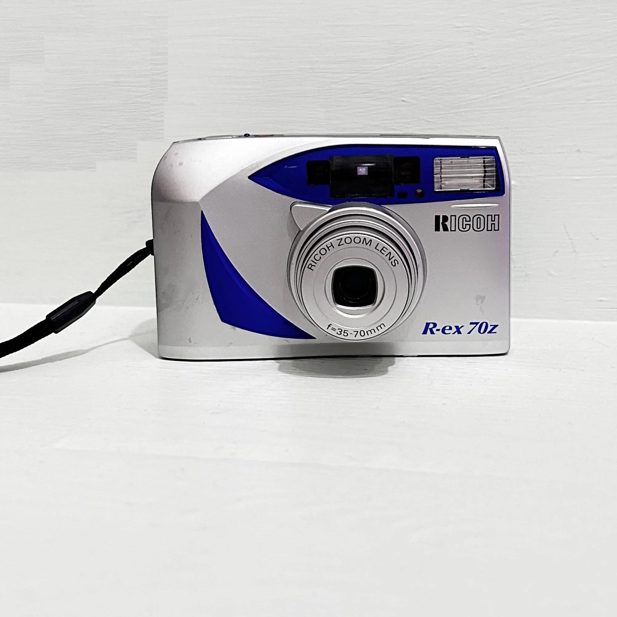 Vintage RARE Ricoh R-ex 70z, Camera Strap, Camera Lomo, Ricoh R Ex