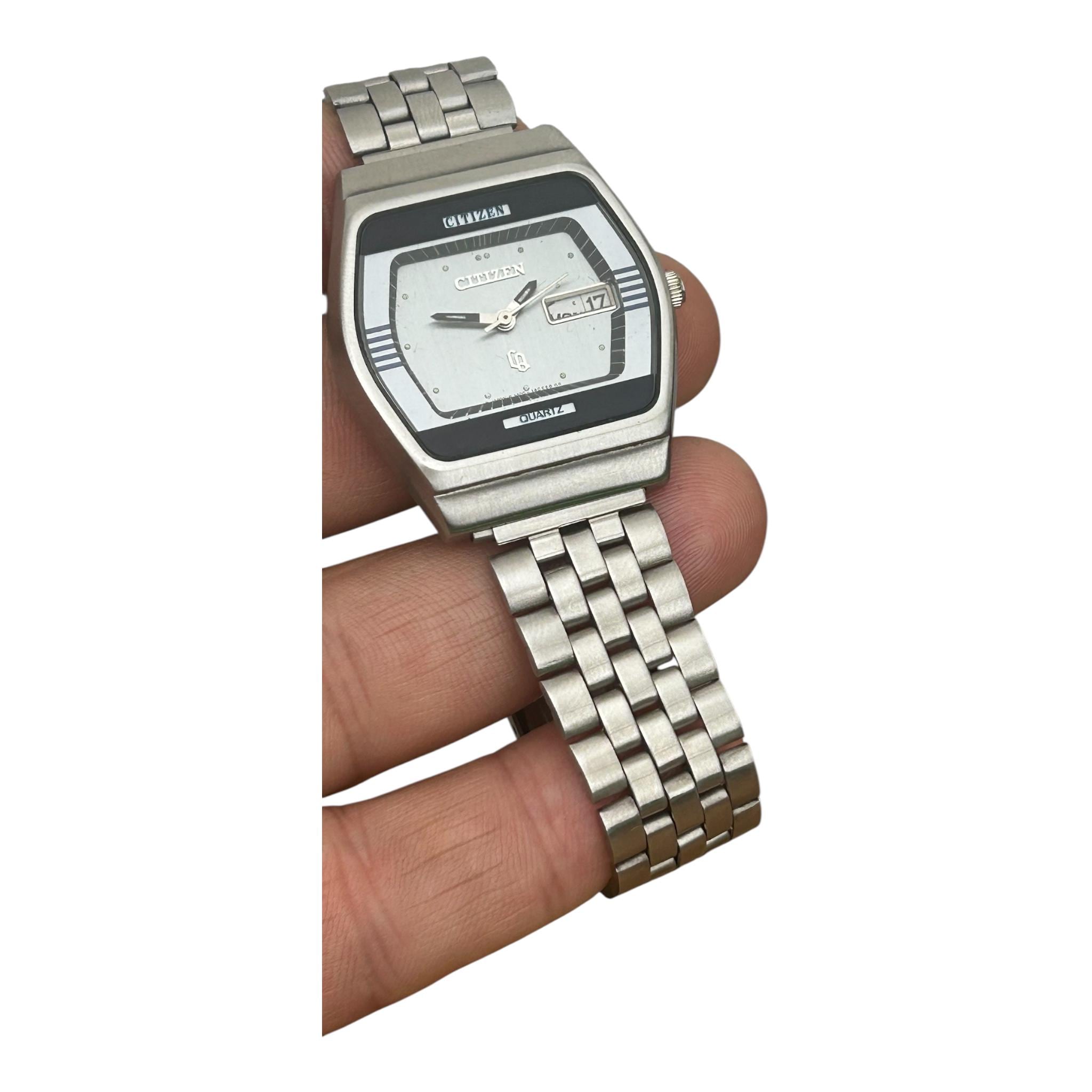 Vintage Watch Original Citizen 4-140133 TA GN-4W-S Quartz Japan