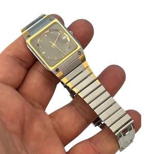 Vintage ULTRA RARE Certina DS N2 men&#39;s watch – robust design with Swiss precision  1980s, Swiss Made, Crystal Sapphire, Stainless bracelet,
