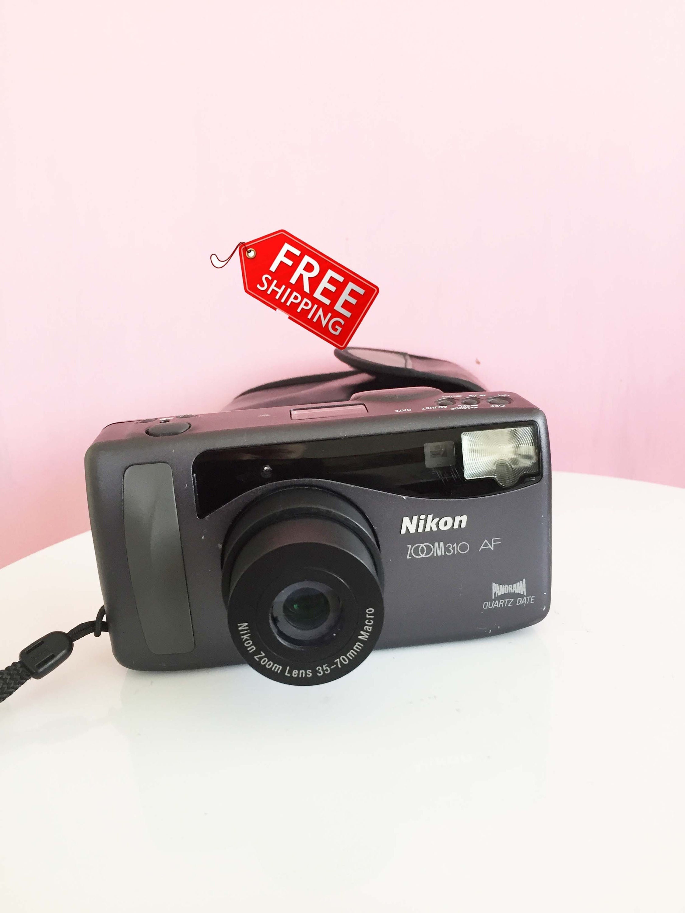 Vintage Nikon Zoom 310 AF Panorama/ Quartz Date Compact 35mm