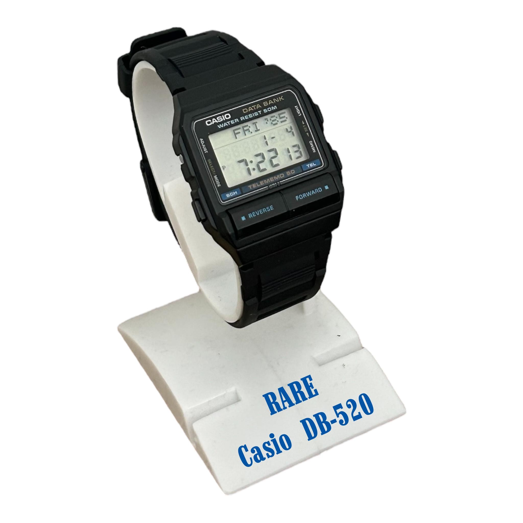 希少】CASIO DATA BANK DB-520A 未使用 希少】CASIO DATA BANK DB-520A