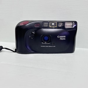 Vintage Camera PRİMA 4  Point/ And Shoot Film Camera/ Working film Camera/Canon prisma / Zoom 35 mm Camera /Canon