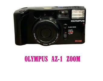 Olympus AZ-1 Zoom Film Camera: Vintage Point & Shoot With Case - Etsy
