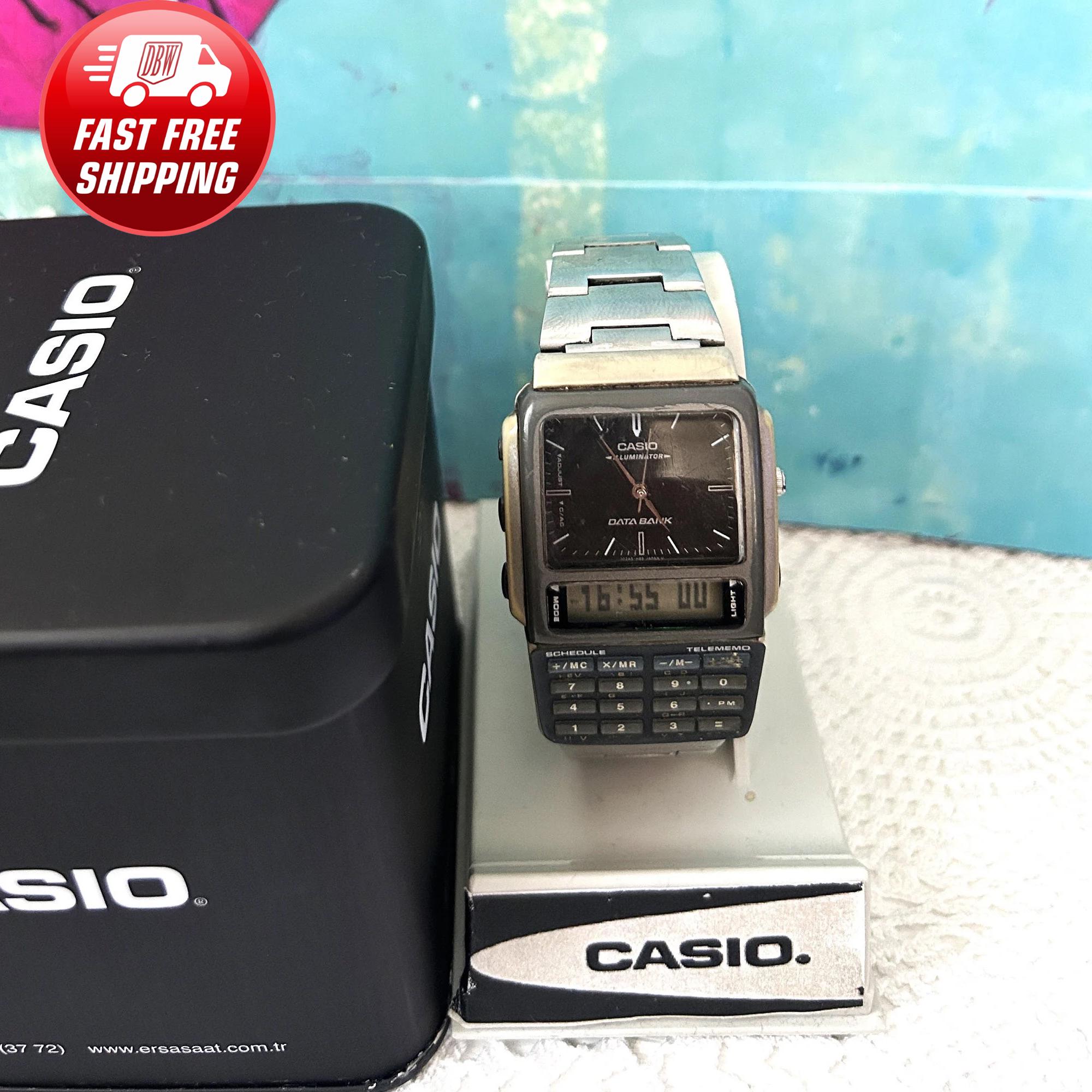 Ultra Rare Vintage Casio ABC-31 Data Bank Digital & Analog