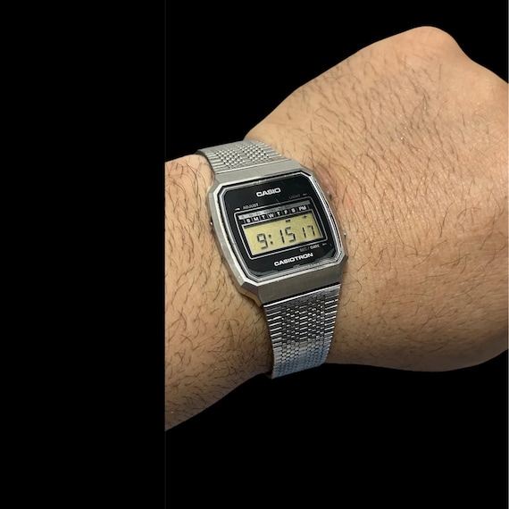 激レア CASIO Casiotron デジタル腕時計 L7200 ヴィンテージ 激レア