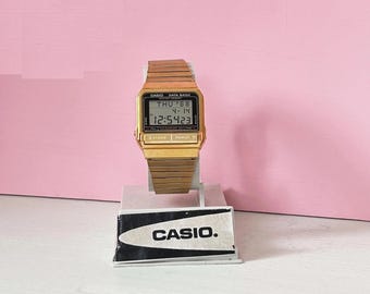 ヴィンテージ レア CASIO データバンク 50 DB-55W / 非常に良い状態 