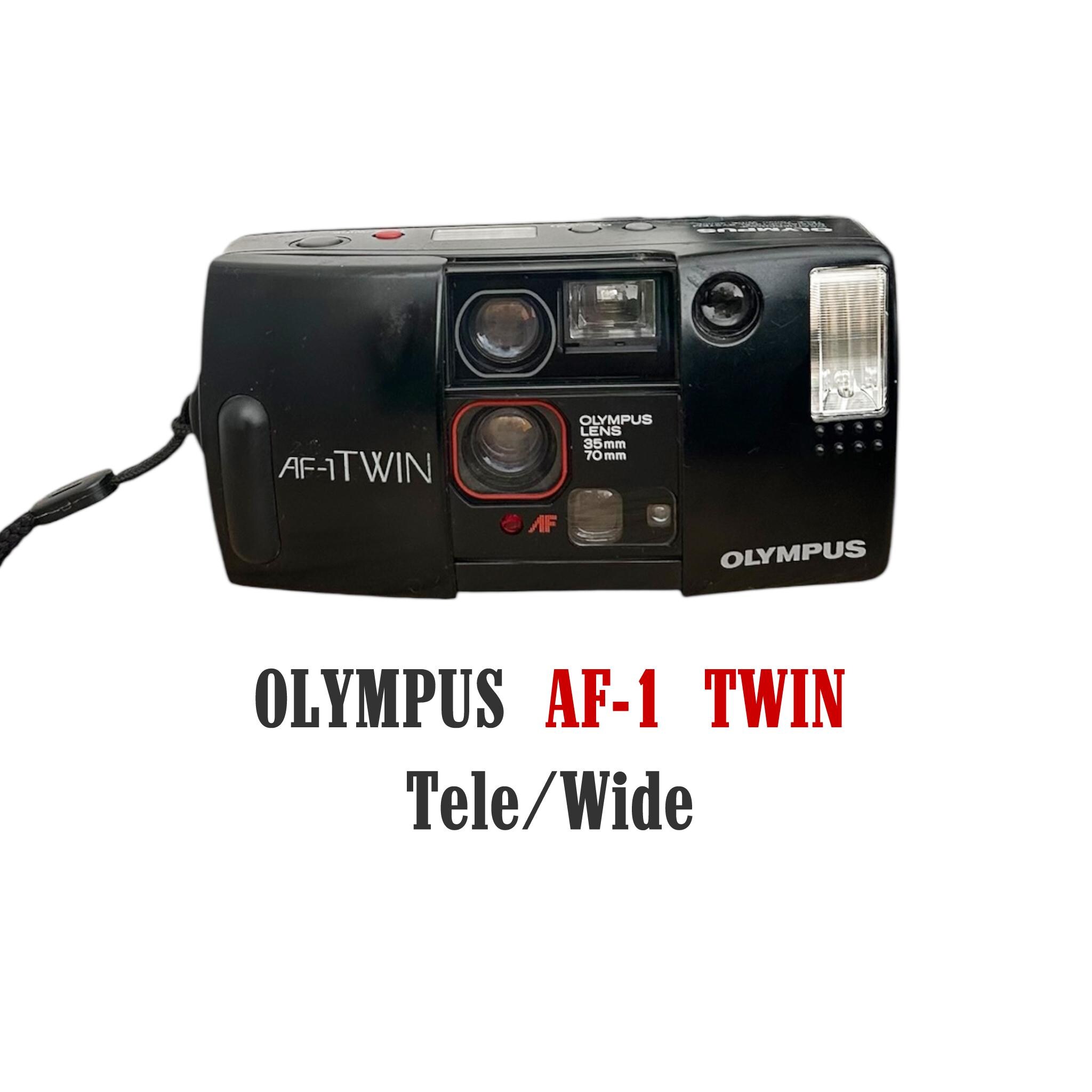 Buy Vintage Olympus AF-1 Twin, Tele,wide 35mm/70mm Point & Shoot