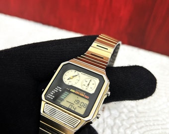 Very RARE Citizen Ana-digital 8986-087089 Y CHRONOGRAPH ALARM