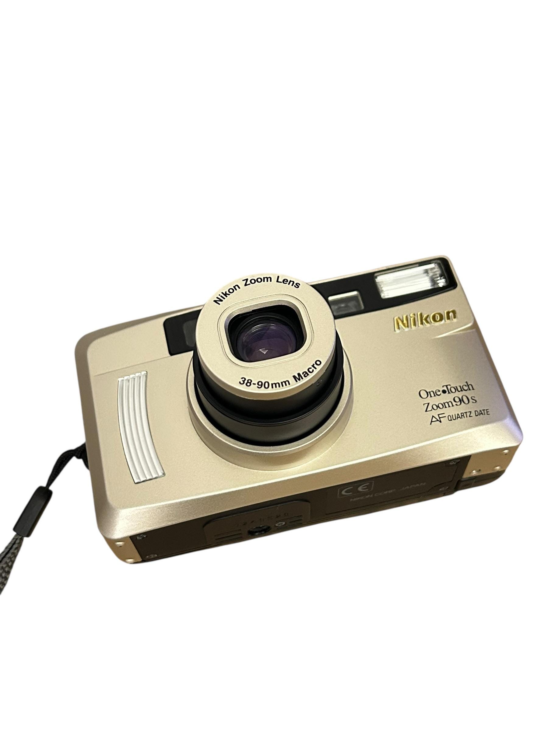Vintage Nikon One Touch Zoom 90s Camera (full Set, Tested Working