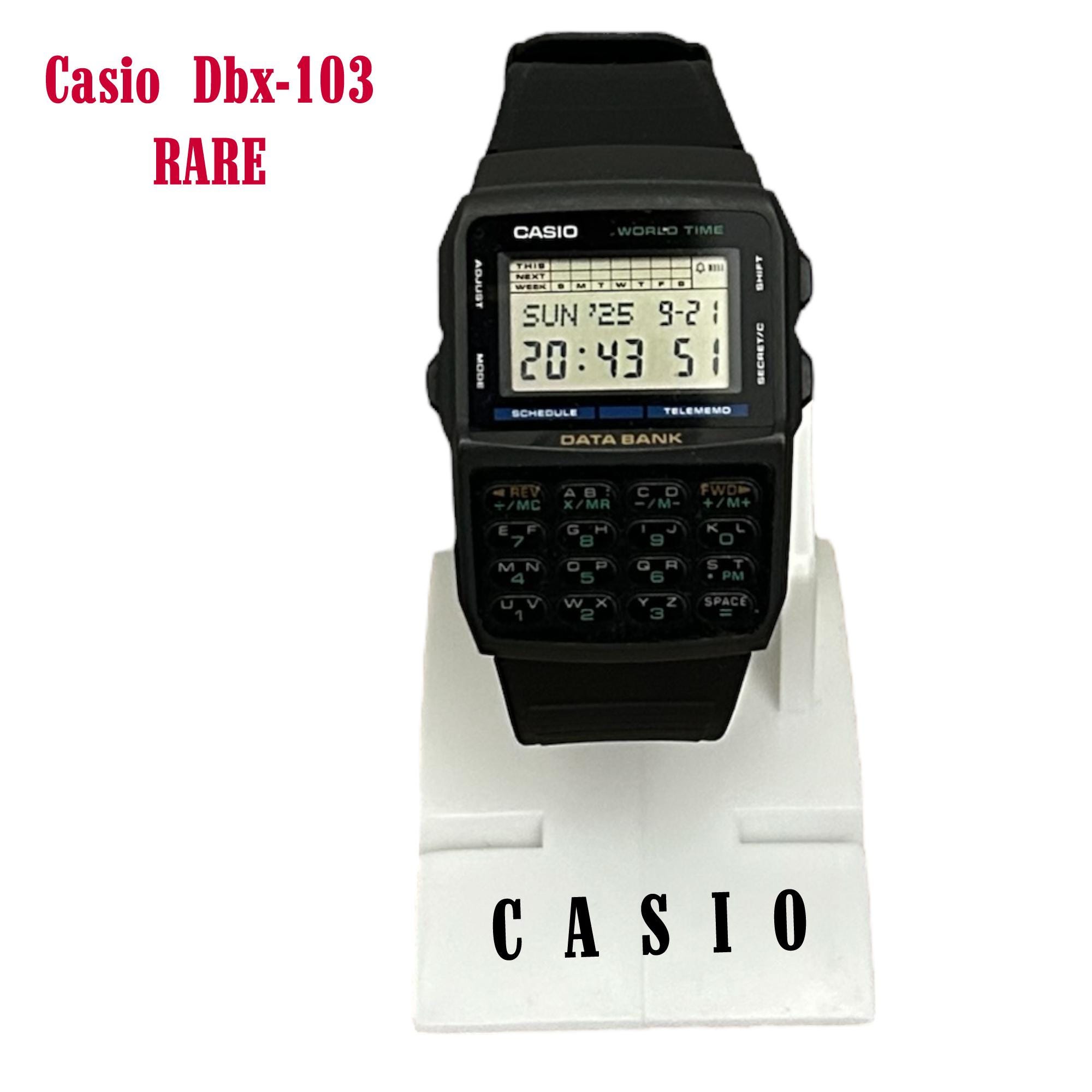 CASIO　デジタル時計　103 Vintage 1980s Casio 103 A203 Digital Watch Blue Thunder New