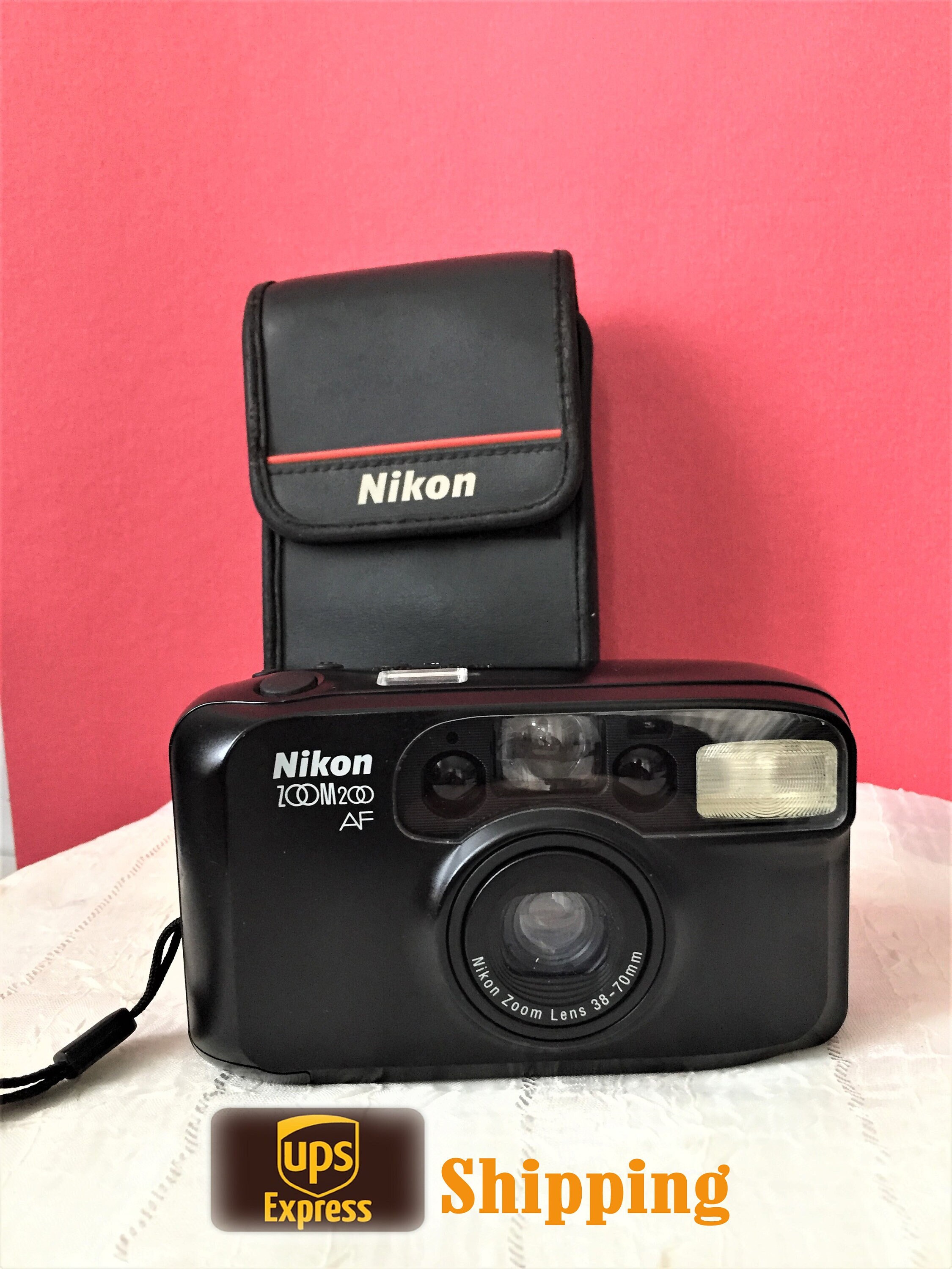 Nikon Zoom 200 Af Camera/ 35mm Film Camera / Vintage Film Camera Fully