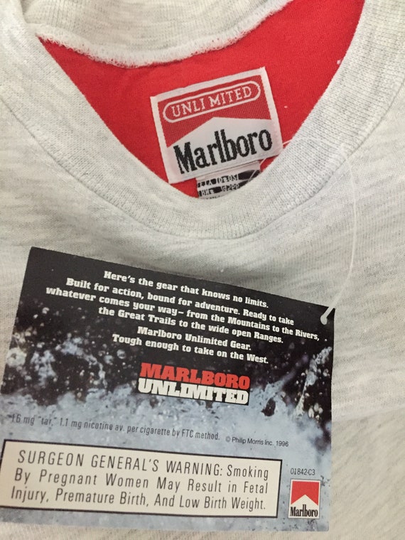 Vintage 90s  Marlboro Unlimited Adventure Team Sw… - image 6