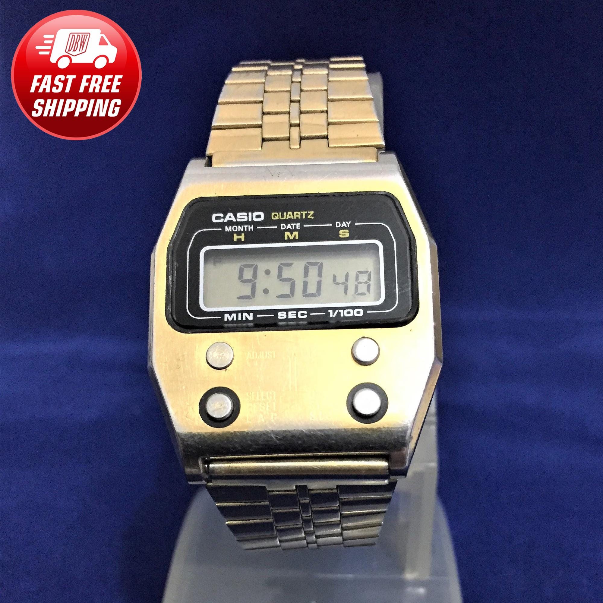 Vintage Rare Casio 52QGS-14 / Digital LCD Quartz Watch Vintage Rare Casio 52QGS-14 / Digital LCD Quartz Watch