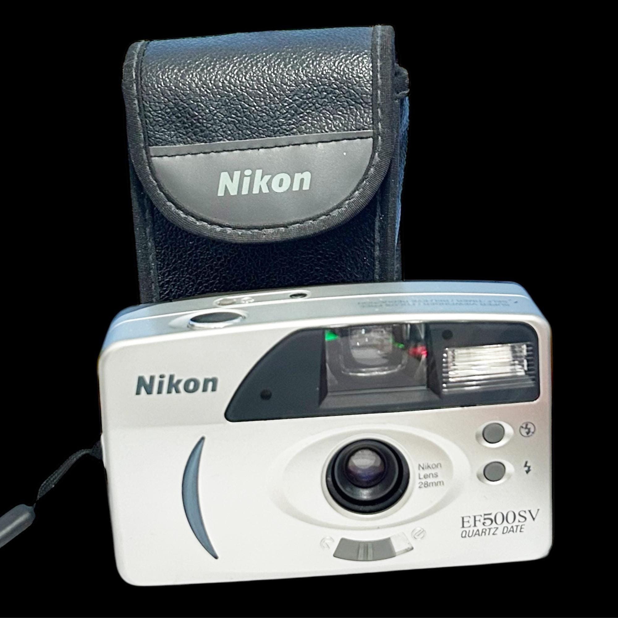 Vintage Nikon EF 500 SV Compact Camera Vintage/ Nikon Lens